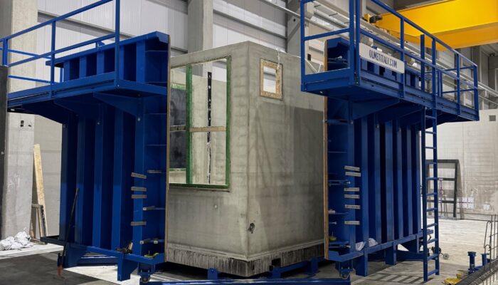 FORMWORKS FOR MANUFACTURING ELECTRICAL CABINS IN BELGIUM